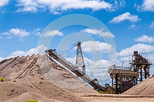 Sand quarry