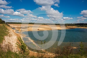 Sand quarry and Mining