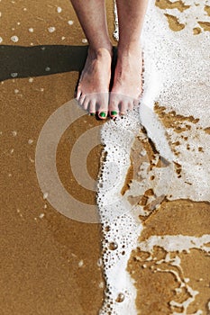 Sand Relaxation Calm Chill Explore Sea Travel Concept