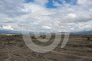 Sand Roads in Los Hoyos, Tatacoa Desert