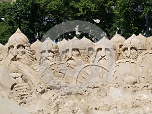 Sand sculpture