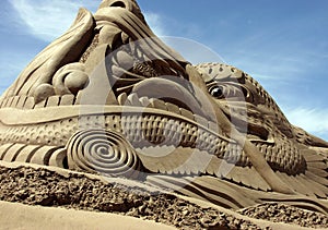 Sand sculpture