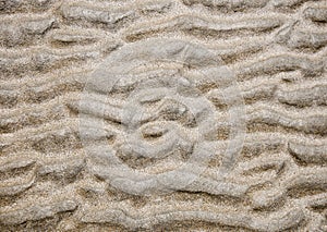 Sand on the sea beach, background, nobody