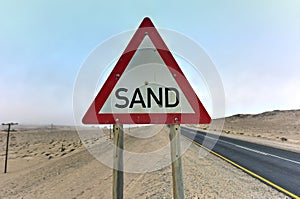 Sand Sign - Namibia