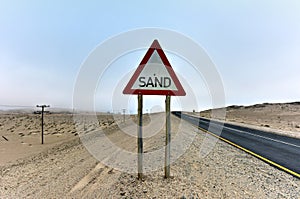 Sand Sign - Namibia