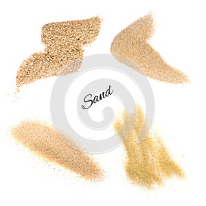 Sand splash or sand explod