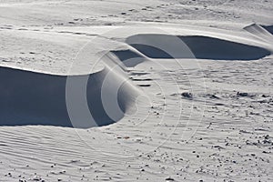 Sand still-life, Ameland island, Netherlands photo