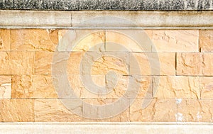 Sand stone brick wall,texture background