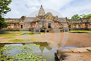 Sand stone castle, phanomrung in Buriram province, Thailand.