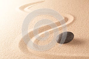 Sand and stone texture background with line pattern