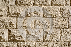 Sand stone wall photo