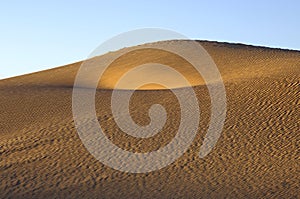Sand structures in the Sahara