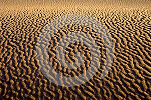 Sand structures in the Sahara