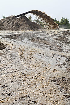 sand suction dredging