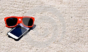 In the Sand-Sunglasses iPod iPhone