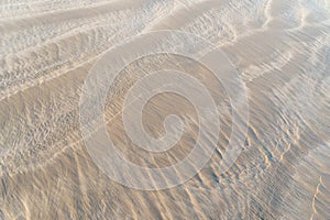 Sand Texture Background, Sandy Beach Pattern, Beige Ocean Dune Wallpaper, Wet Beach