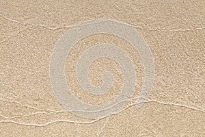 Sand texture closeup on the beach