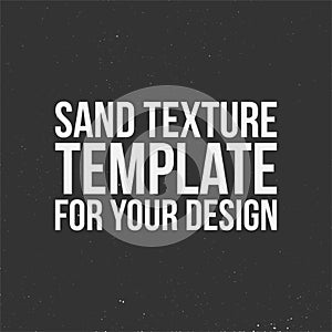 Sand Texture Template for Your Design