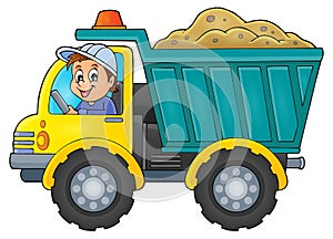 Sand truck theme image 1