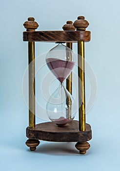 Sand vintage Hourglass time countdown
