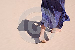 Sand walk
