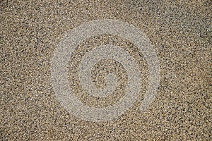 Sand wash gravel floor background texture