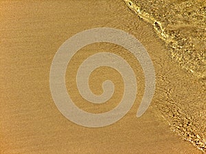 Sand and wavelet