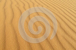 Sand waves desert pattern