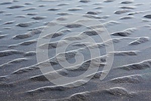 Sand waves in shallow water