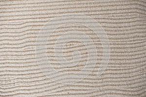 Sand waves texture background. Sand on beach as background. top view
