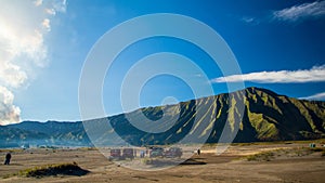 the sand whispers in the middle of a beautiful hill