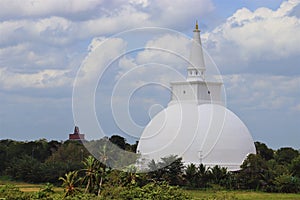 Sandahiru Seya at Anuradhapura, Sri Lanka. A Tribute to Gallant War Heroes.