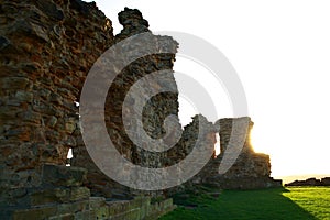 Sandal castle in Wakefield