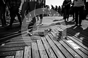 Sandals at the boardwalk