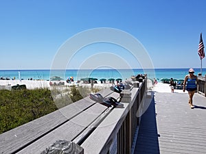 Sandals Sand and Clear Waters