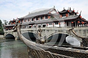 Sandaoyan, China: Sandaoyan Covered Bridge