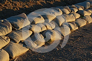 Sandbags in a Row 1