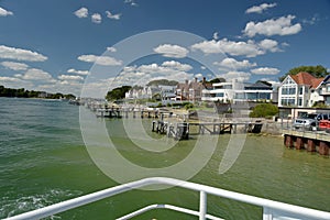 Sandbanks houses known as Millionaires Row