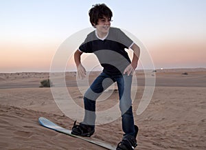 Sandboarding