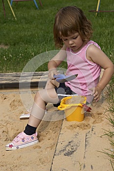 In the sandbox