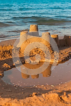 Sandcastle - concept of save building