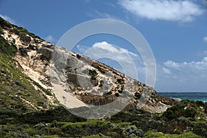 Sanddune at the beach in Australia