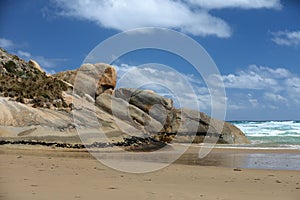 Sanddune at the beach in Australia