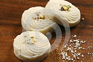 Sandesh - A Bengali sweet dish