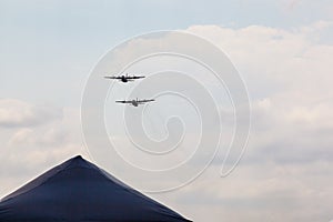 SANDF Military show at an airfield