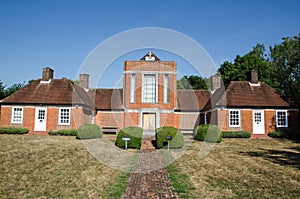 Sandham Memorial Chapel facade, Burghclere, Hampsihre