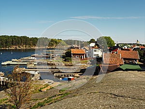 Sandhamn island in the Stockholm Archipelago, Sweden photo