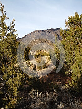 Sandia Mountain Portrait photo