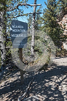 Sandia Mountain Wilderness, Cibola National Forest