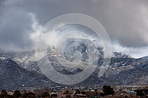 Sandia Mountains in Albuquerque, New Mexico